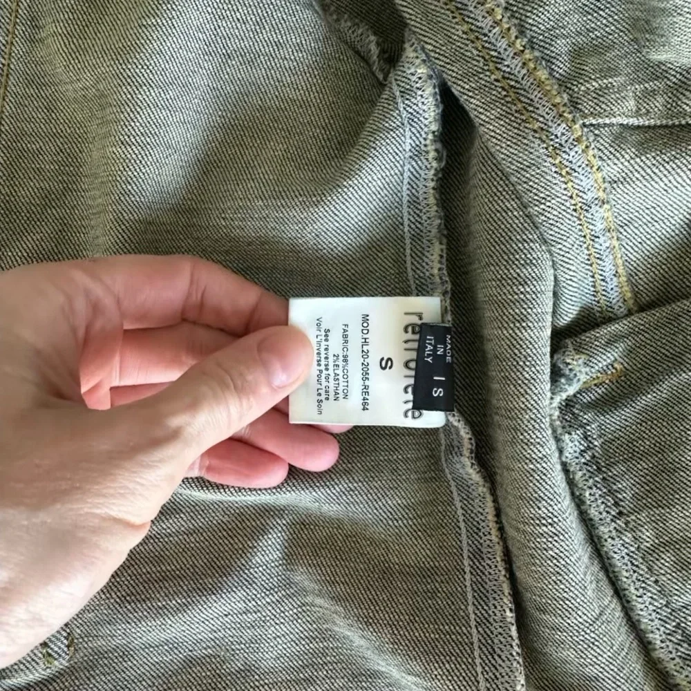 Retrofete Ada Puff-sleeve Denim Jacket - Picture 4 of 4